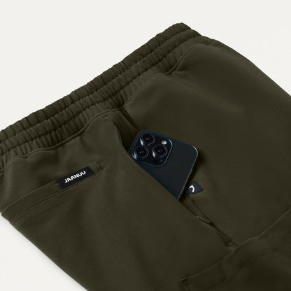 Rhodes Everyday Straight-Leg Scrub Pant - Deep Olive