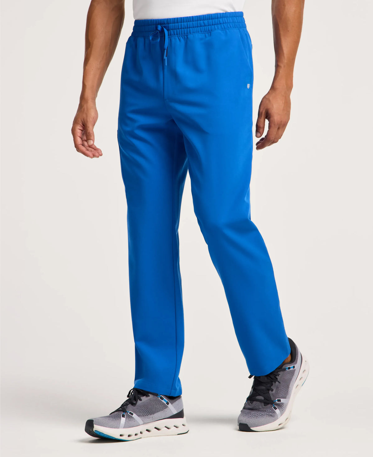 Jaanuu Rhodes Straight-Leg Scrub Pant in Royal Blue, product photo 1 of 6