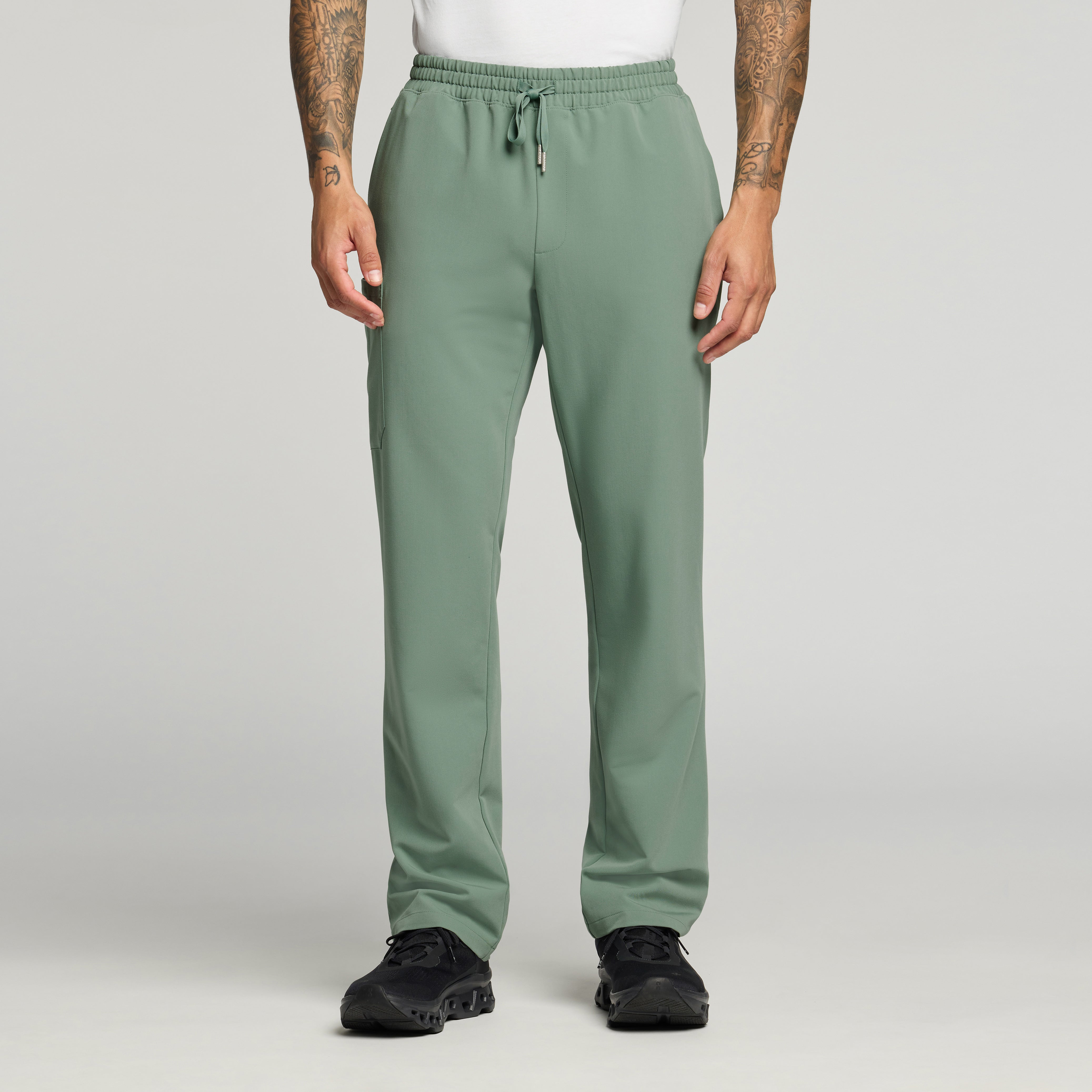 Rhodes Everyday Straight-Leg Scrub Pant - Sage