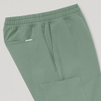 Rhodes Everyday Straight-Leg Scrub Pant - Sage