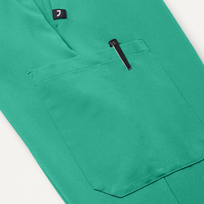 Rhodes Everyday Straight-Leg Scrub Pant - Surgical Green