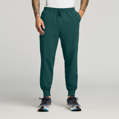 Osmo 8-Pocket Scrub Jogger - Midnight Green