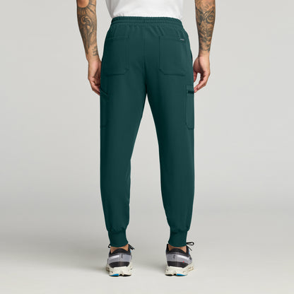 Osmo 8-Pocket Scrub Jogger - Midnight Green