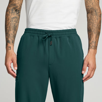 Osmo 8-Pocket Scrub Jogger - Midnight Green