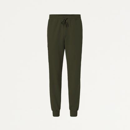 Osmo 8-Pocket Scrub Jogger - Deep Olive