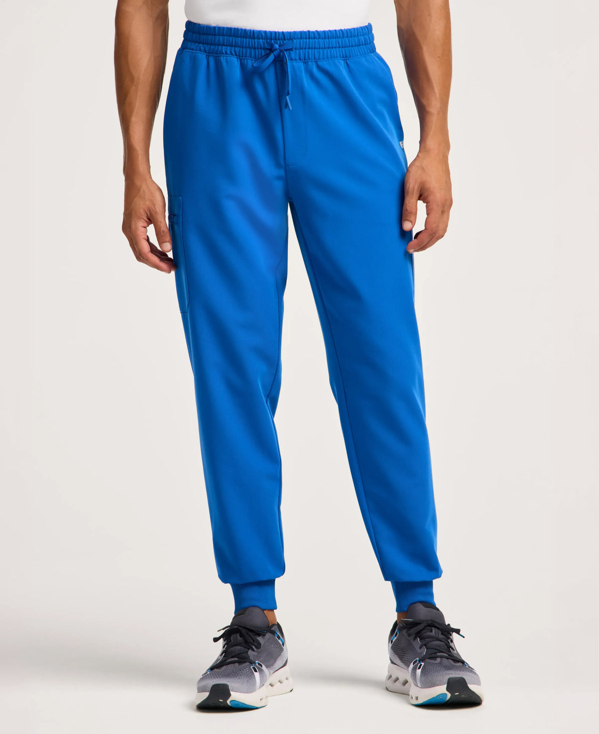 Jaanuu Osmo 8-Pocket Scrub Jogger in Royal Blue, product photo 4 of 6