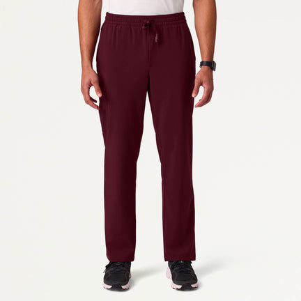 Brooks Straight-Leg Scrub Pant - Burgundy