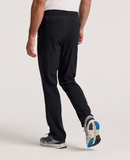 Jaanuu Brooks Straight-Leg Scrub Pant in Black, product photo 4 of 6