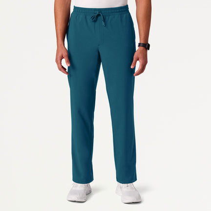 Brooks Straight-Leg Scrub Pant - Caribbean Blue