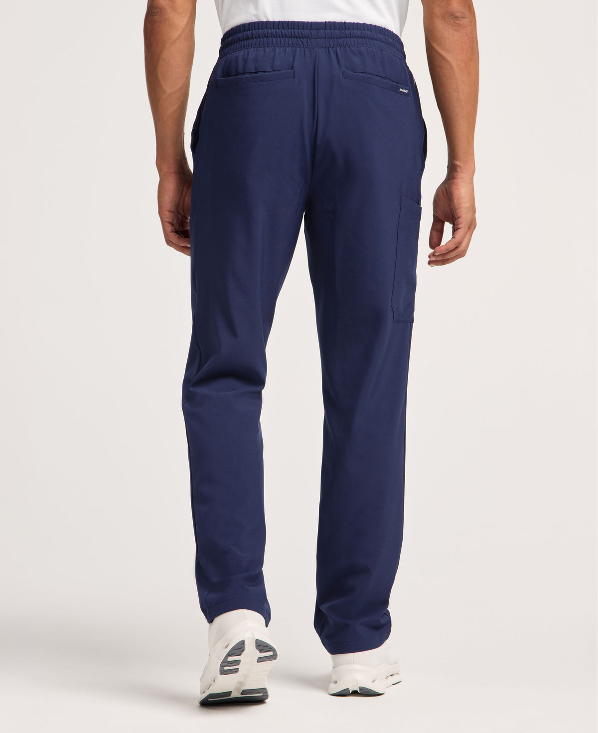 Jaanuu Brooks Straight-Leg Scrub Pant in Midnight Navy, product photo 4 of 6