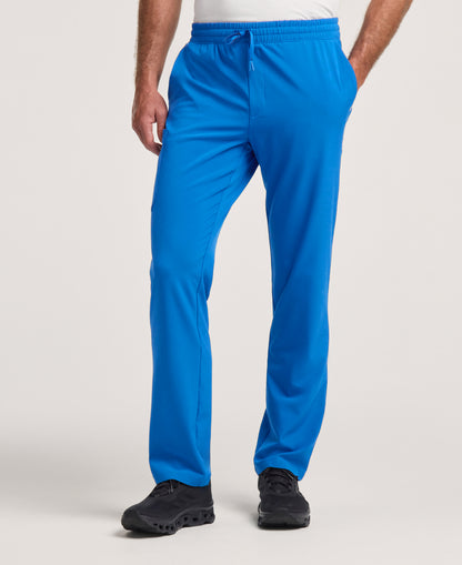 Jaanuu Brooks Straight-Leg Scrub Pant in Royal Blue, product photo 1 of 6