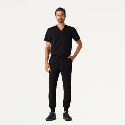 Osmo Slim 8-Pocket Scrub Jogger - Black