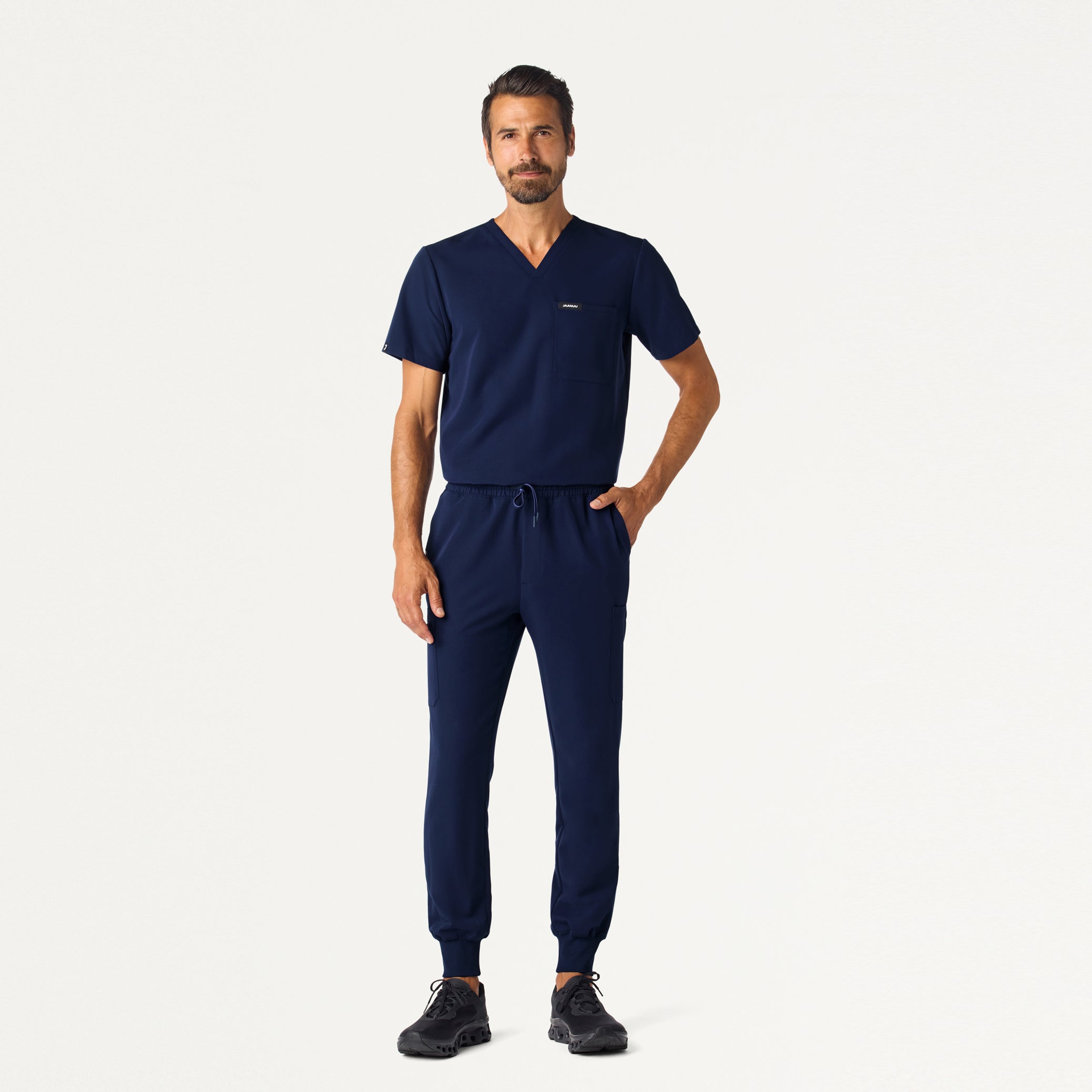 Osmo Slim 8-Pocket Scrub Jogger - Midnight Navy