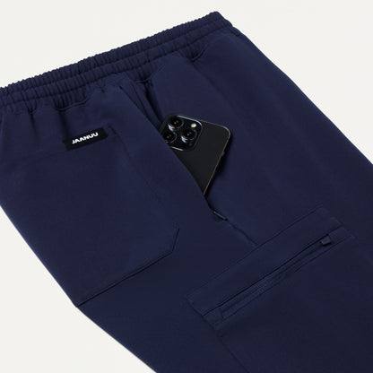 Osmo Slim 8-Pocket Scrub Jogger - Midnight Navy