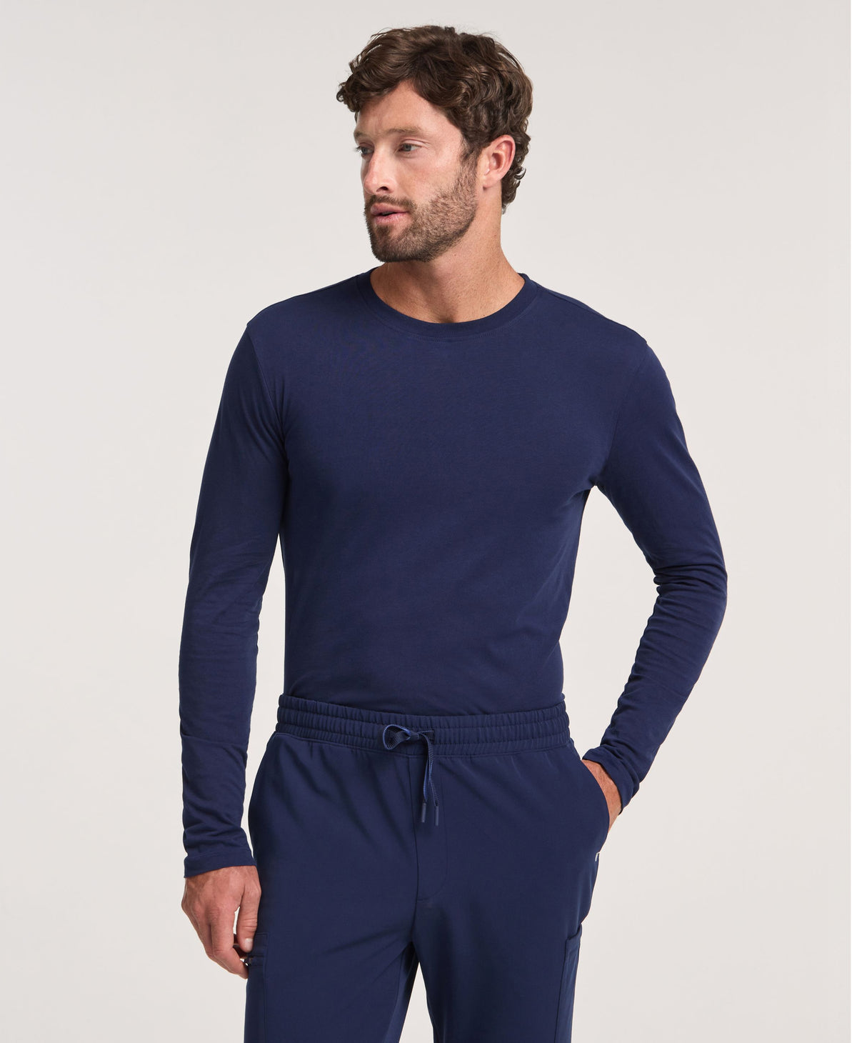 Jaanuu Regenˣ Cotton Underscrub in Midnight Navy, product photo 1 of 6