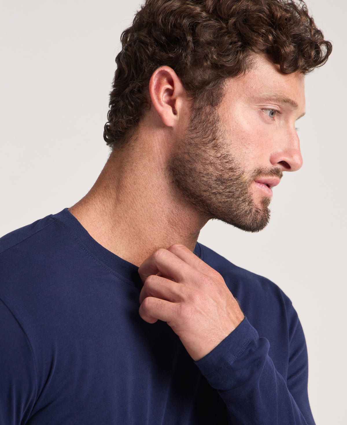 Jaanuu Regenˣ Cotton Underscrub in Midnight Navy, product photo 4 of 6