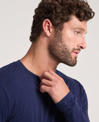 Jaanuu Regenˣ Cotton Underscrub in Midnight Navy, product photo 4 of 6