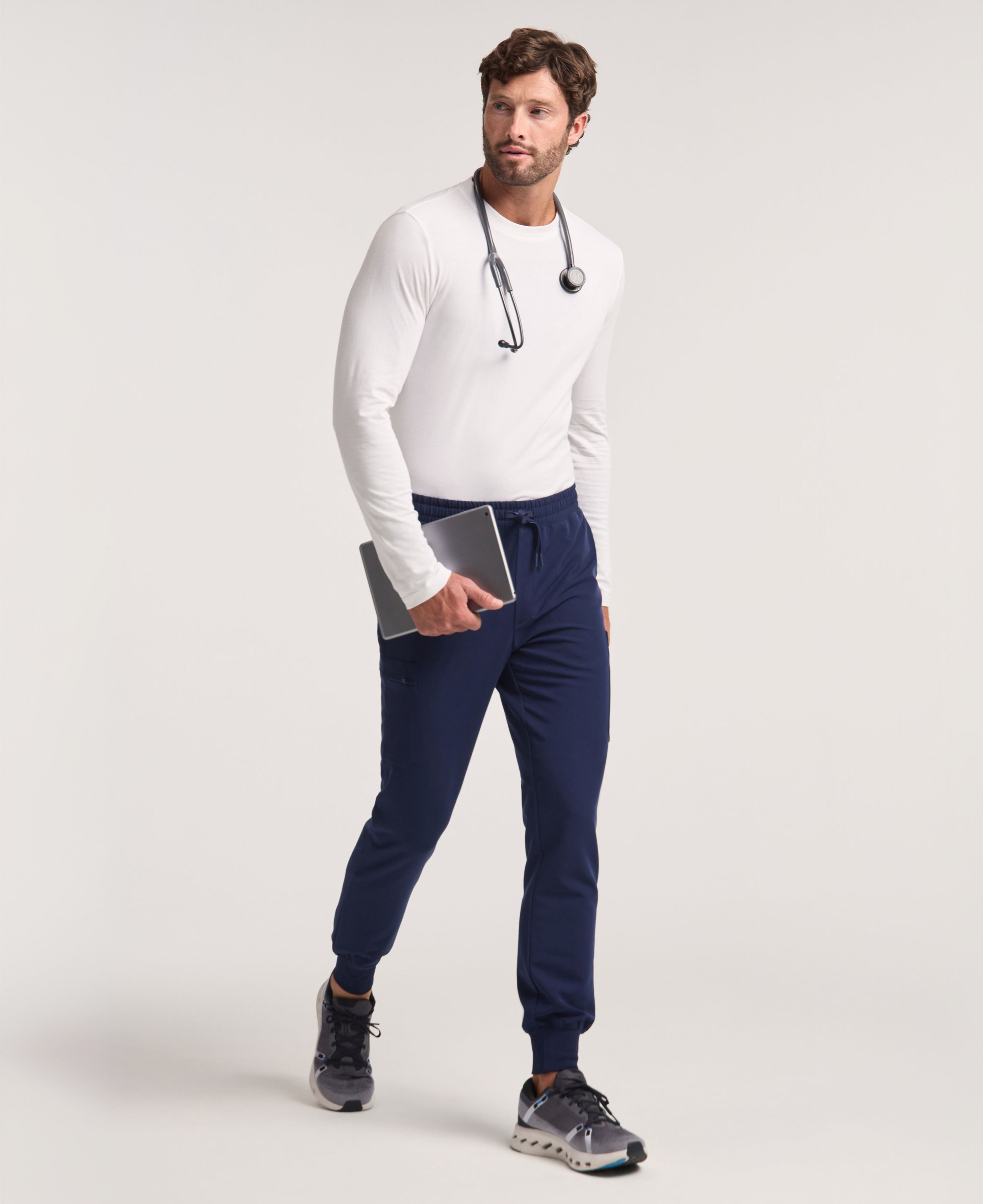 Jaanuu Regenˣ Cotton Underscrub in White, product photo 2 of 6