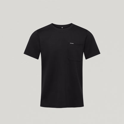 Finn Crewneck UltraSOFT Scrub Top - Black