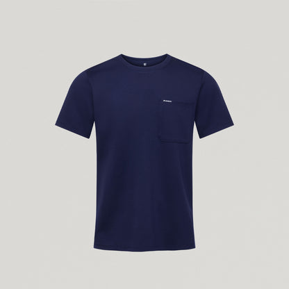 Finn Crewneck UltraSOFT Scrub Top - Midnight Navy