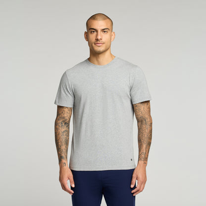 Regenˣ Short-Sleeve Cotton Underscrub - Heather Gray