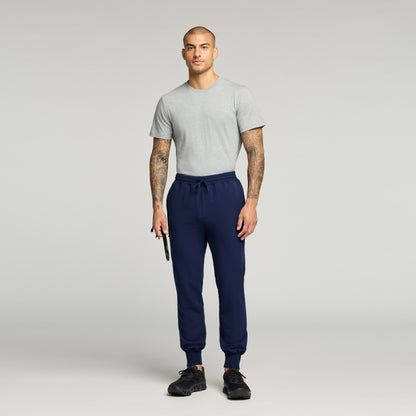Regenˣ Short-Sleeve Cotton Underscrub - Heather Gray