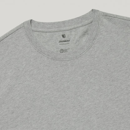 Regenˣ Short-Sleeve Cotton Underscrub - Heather Gray