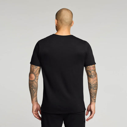 Asher Slim UltraSOFT™ Scrub Top - Black