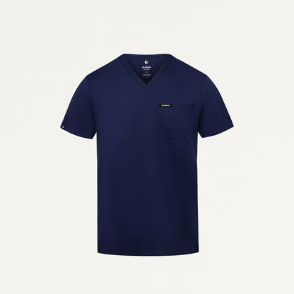 Asher Slim UltraSOFT Scrub Top - Midnight Navy