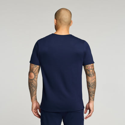 Asher Slim UltraSOFT™ Scrub Top - Midnight Navy