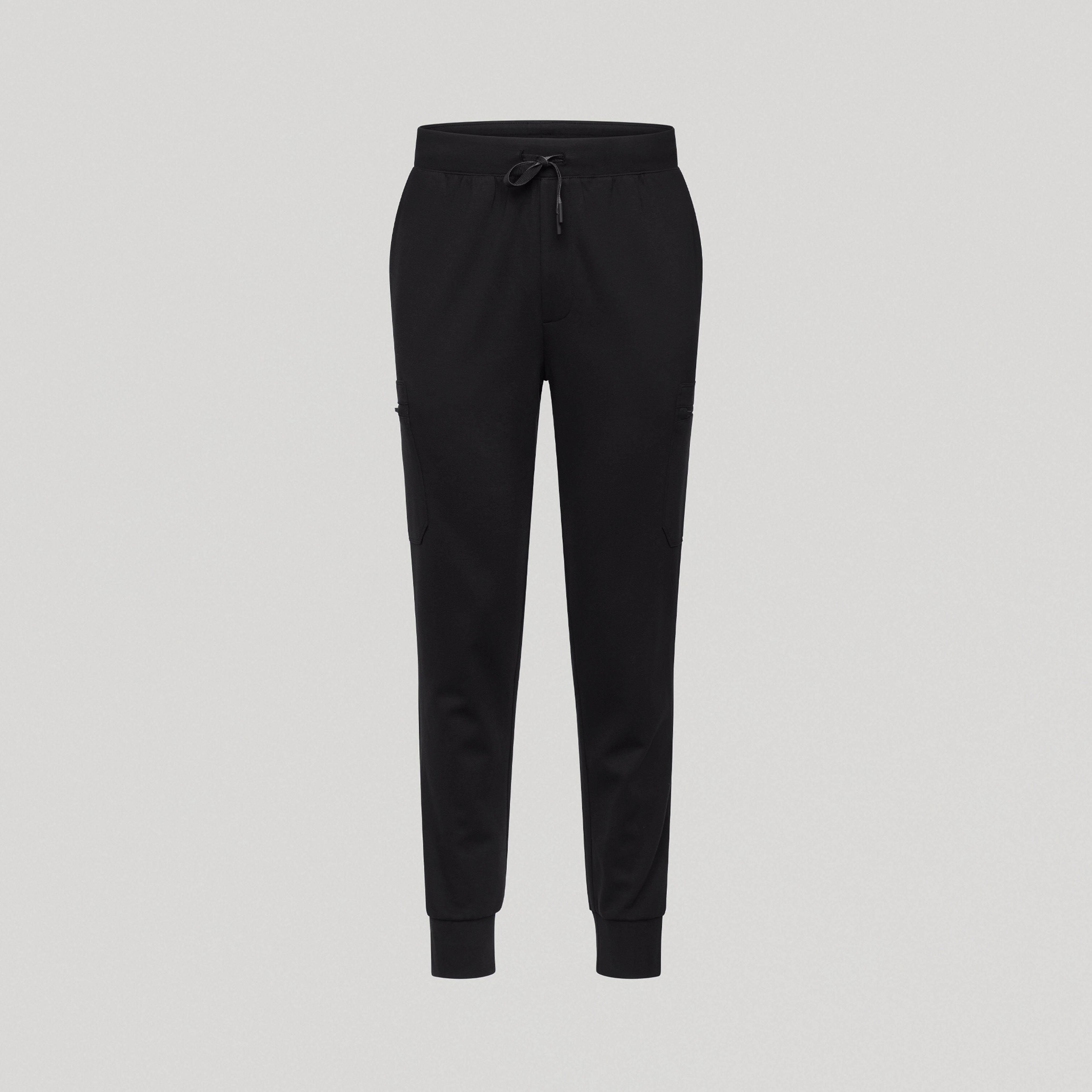 Ollie Slim UltraSOFT™ Cargo Scrub Jogger - Black