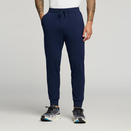 Ollie Slim Cargo Scrub Jogger - Midnight Navy
