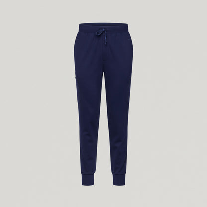 Ollie Slim UltraSOFT™ Cargo Scrub Jogger - Midnight Navy