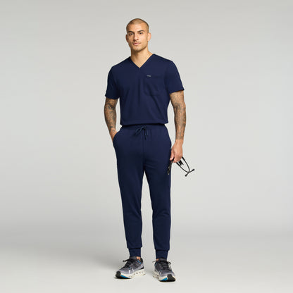 Ollie Slim UltraSOFT™ Cargo Scrub Jogger - Midnight Navy