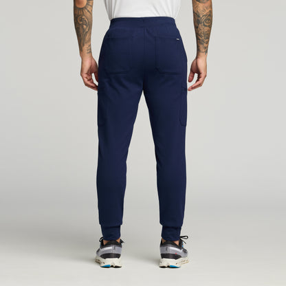 Ollie Slim UltraSOFT™ Cargo Scrub Jogger - Midnight Navy
