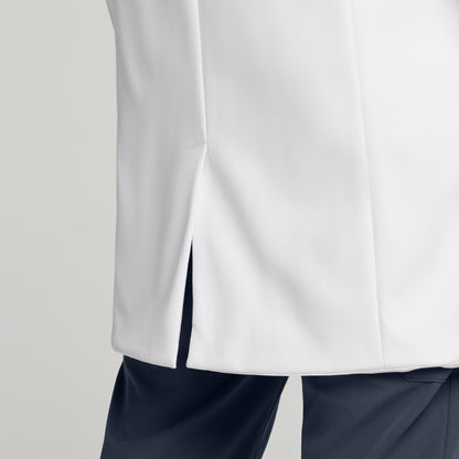 Apex 39" White Coat - White