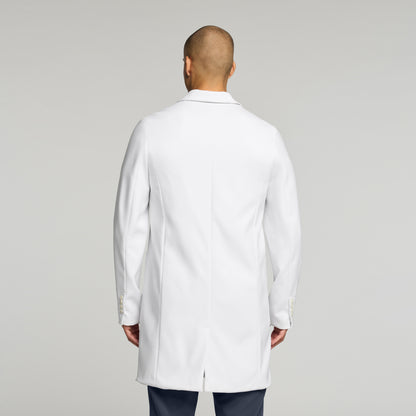 Apex 39" White Coat - White