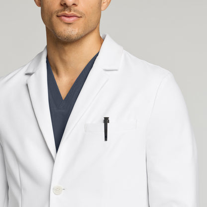 Apex 39" White Coat - White