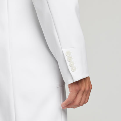 Apex 39" White Coat - White
