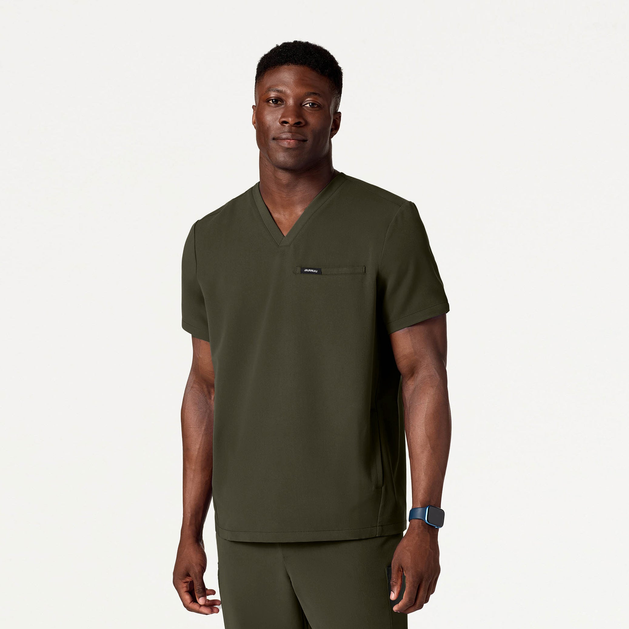 The 11-Pocket Scrub Set - Deep Olive - Scrub Set Gallery Image 2