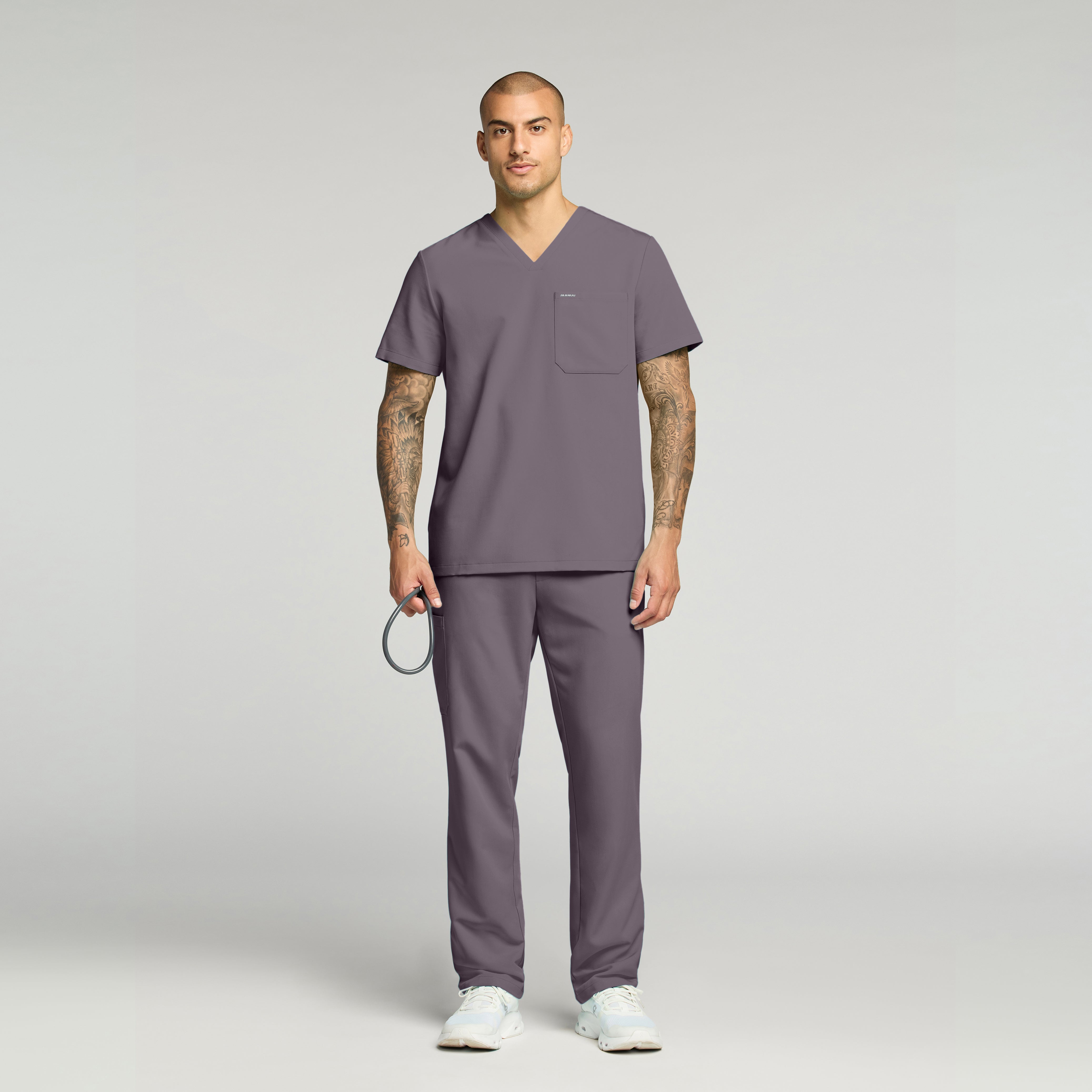 The Original Scrub Set - Titanium