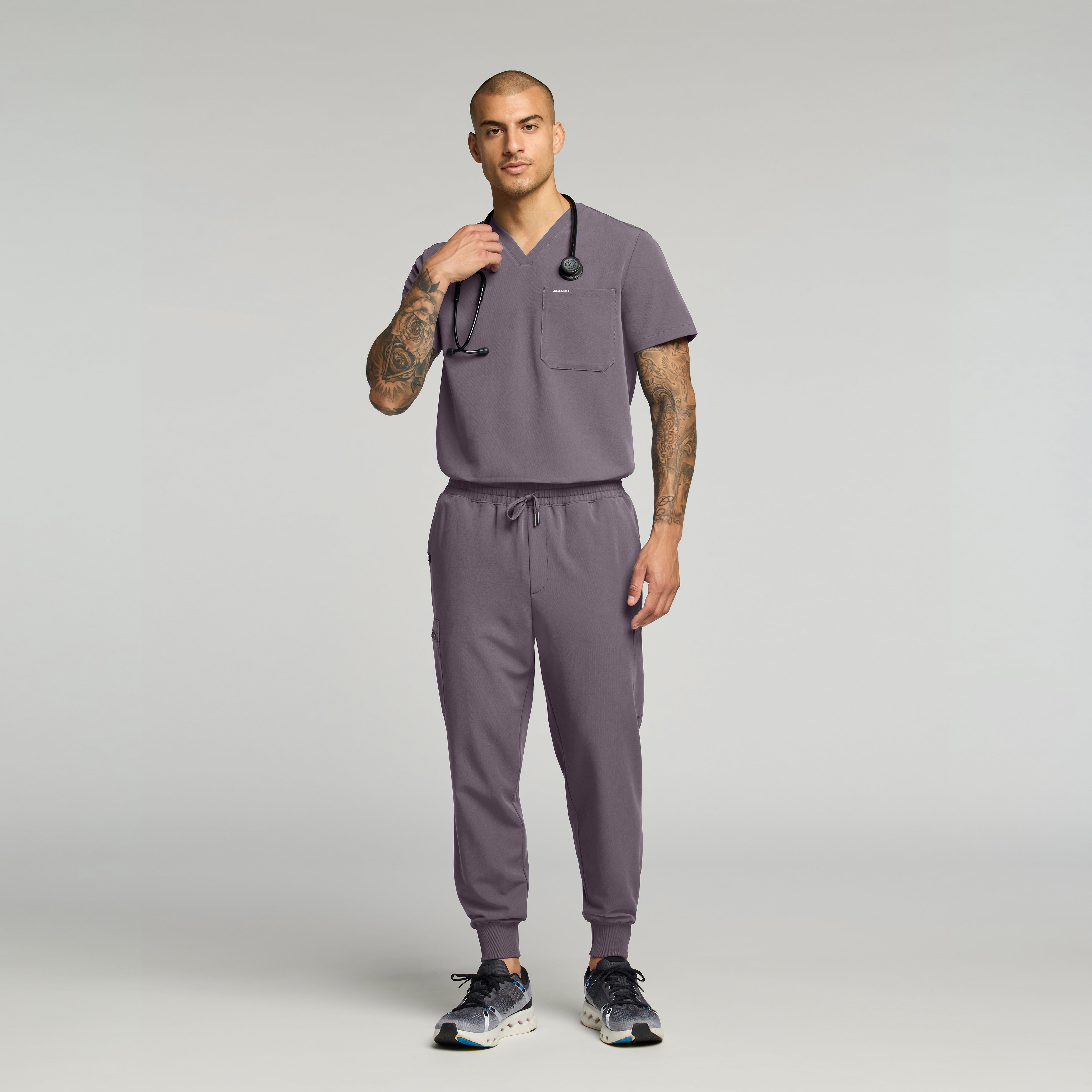 The Performance Scrub Set - Titanium