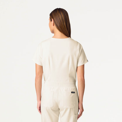 Rhena Essential 1-Pocket Scrub Top - Birch