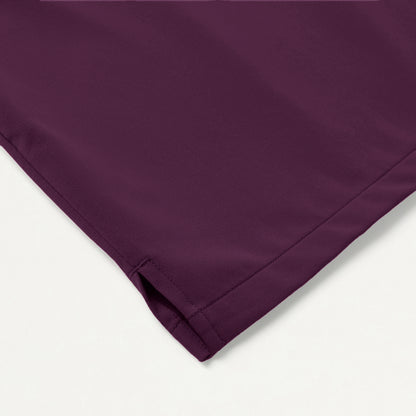 Rhena Essential 1-Pocket Scrub Top - Deep Eggplant