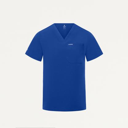 Rhena Essential 1-Pocket Scrub Top - Galaxy