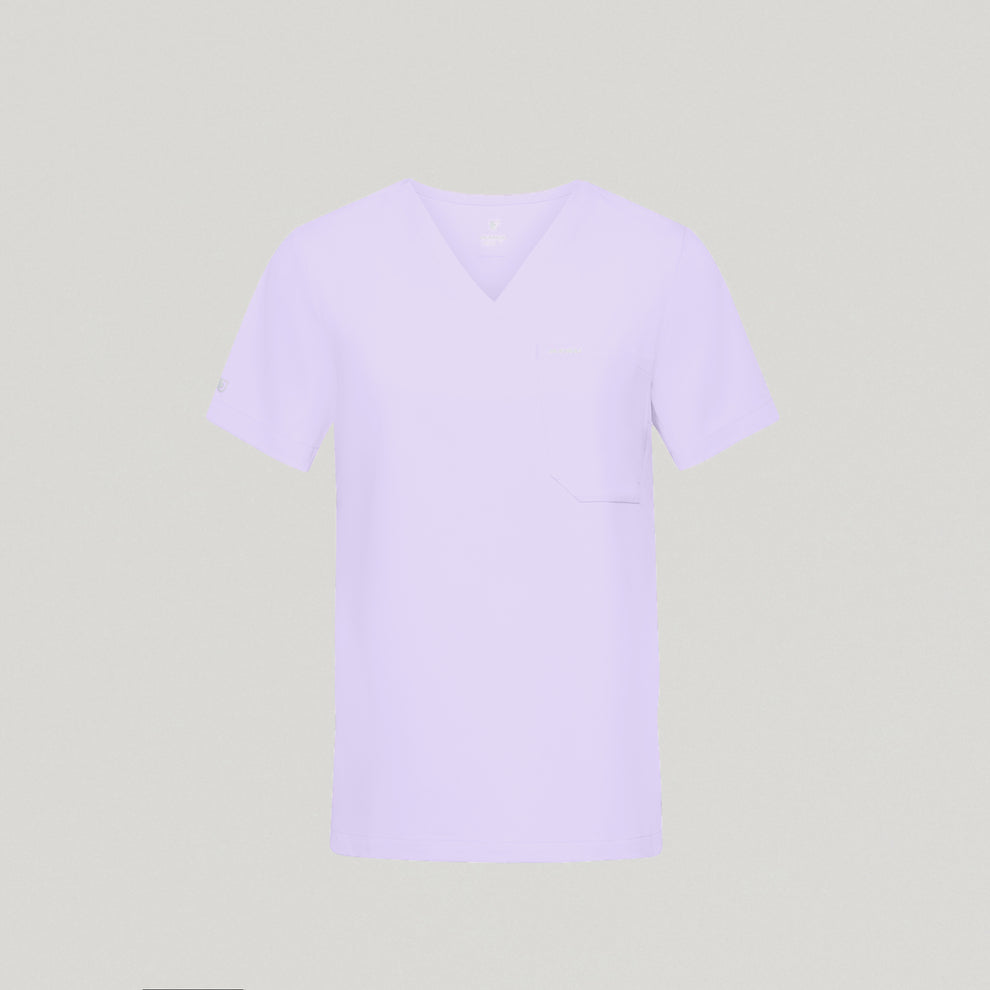 Rhena Essential 1-Pocket Scrub Top - Lavender – JAANUU