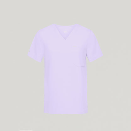 Rhena Essential 1-Pocket Scrub Top - Lavender