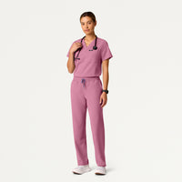 Rhena Essential 1-Pocket Scrub Top - Orchid
