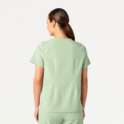 Rhena Essential 1-Pocket Scrub Top - Mint