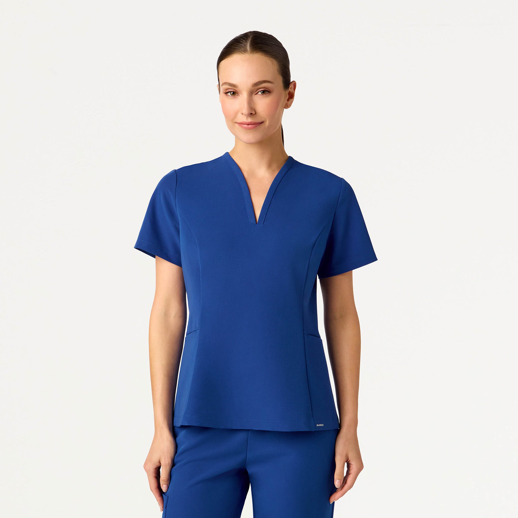Calix Fit & Flare Scrub Top - Galaxy